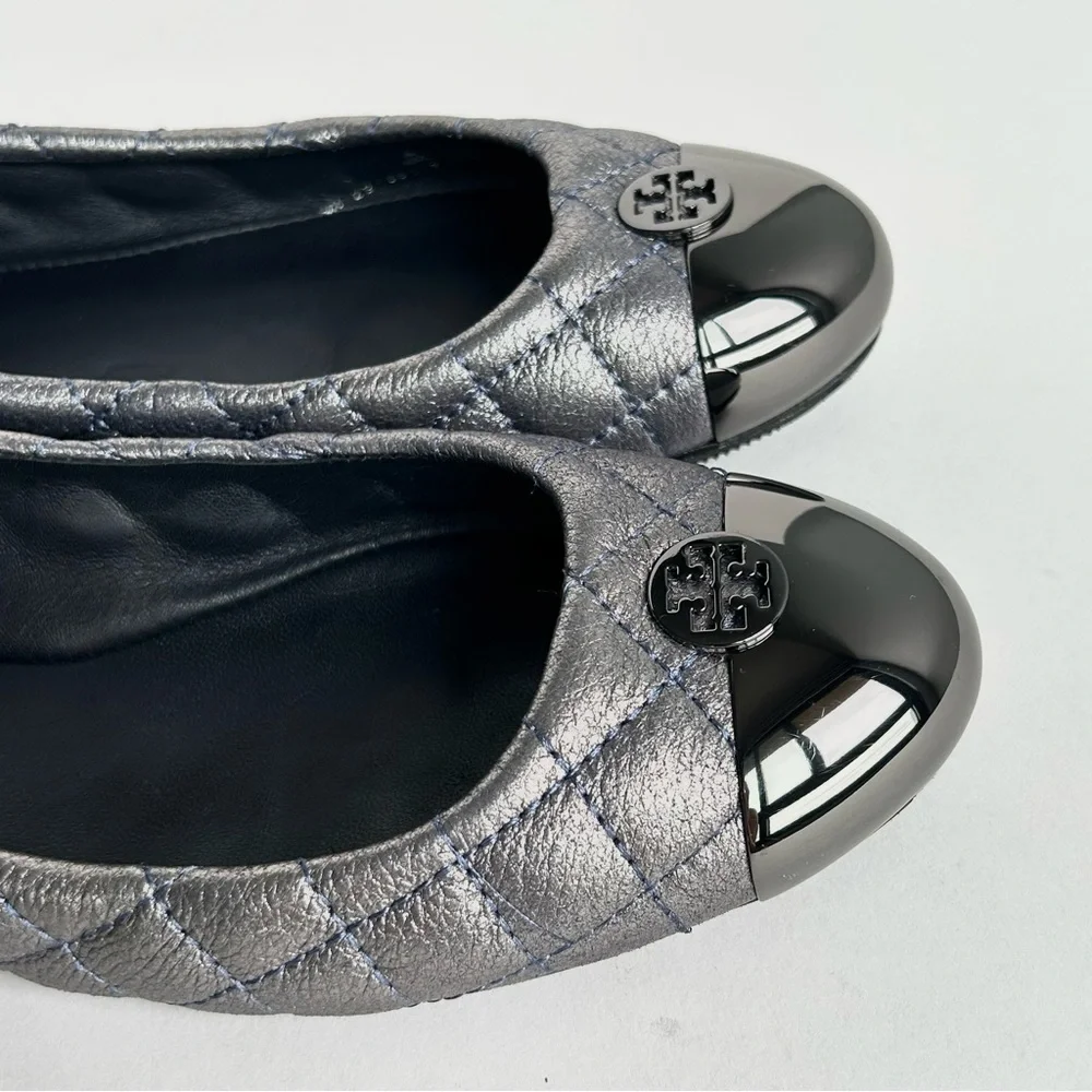 TORY BURCH Kaitlin Quilted Leather Ballet Flats